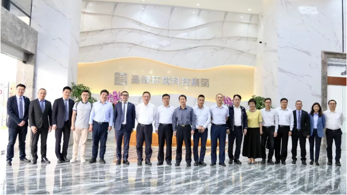 中国环境监测总站及省市区领导一行莅临九游ninegame环境调研指导